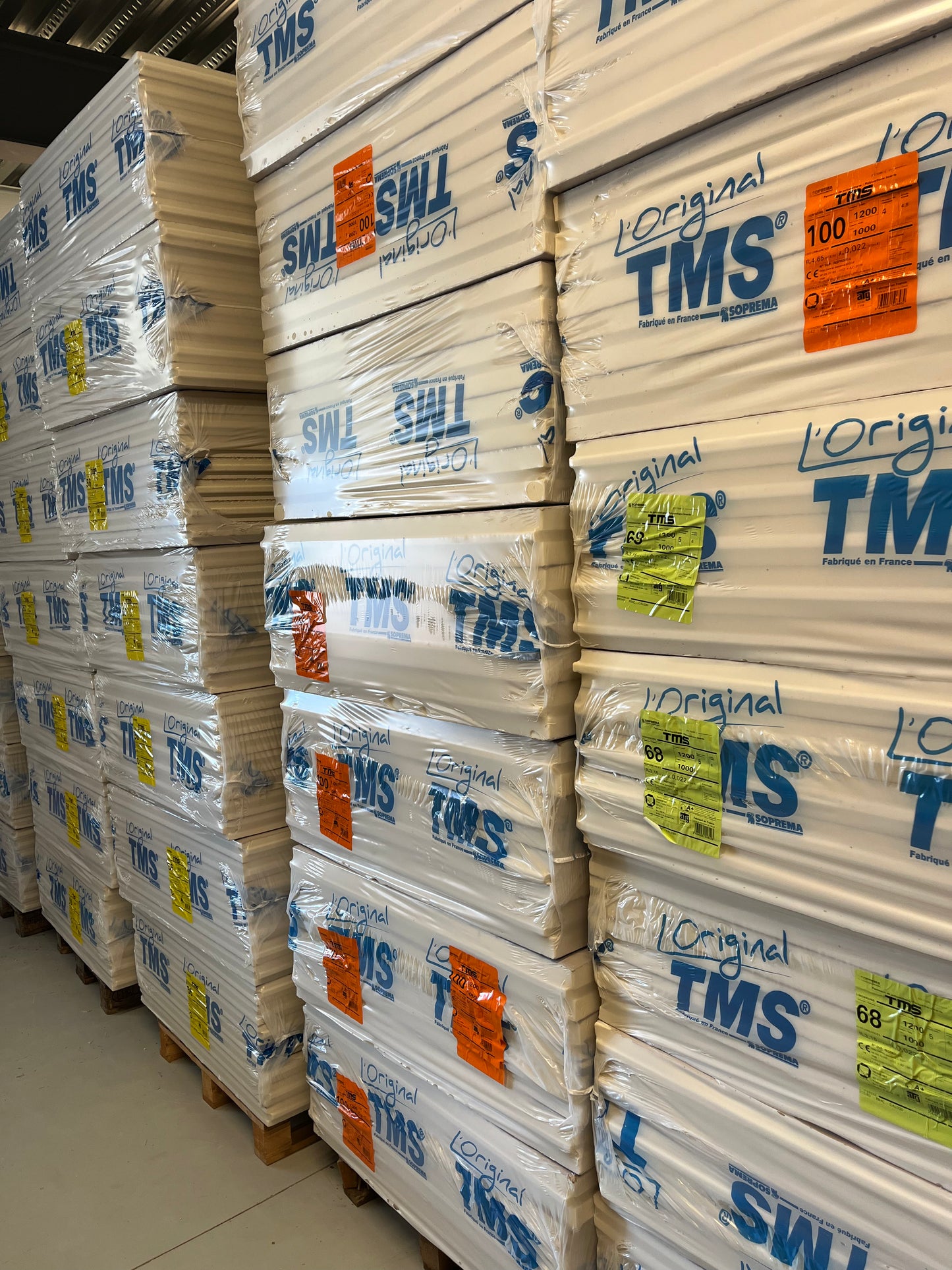 Panneau isolant TMS POLYURÉTHANE - 1200mm x 1000mm