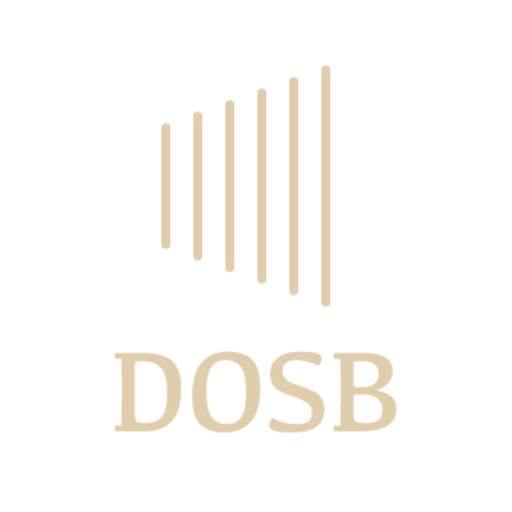 Grand logo de DOSB beige